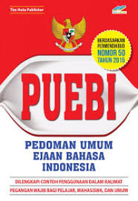 Image of PUEBI : Pedoman Umum Ejaan Bahasa Indonesia