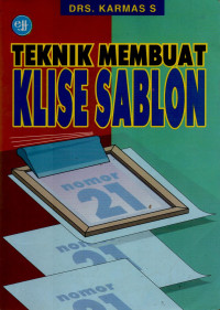 Image of Teknik Membuat Klise Sablon